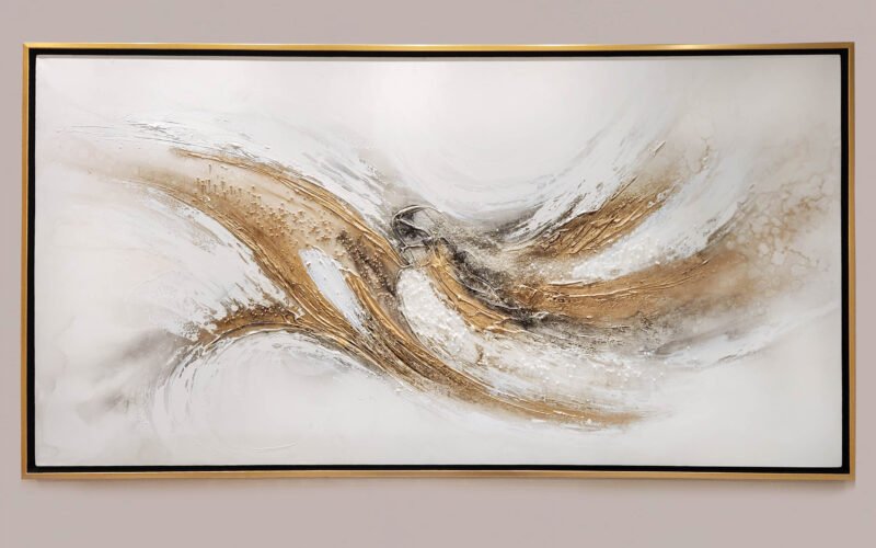 Cuadro "Viento Dorado"