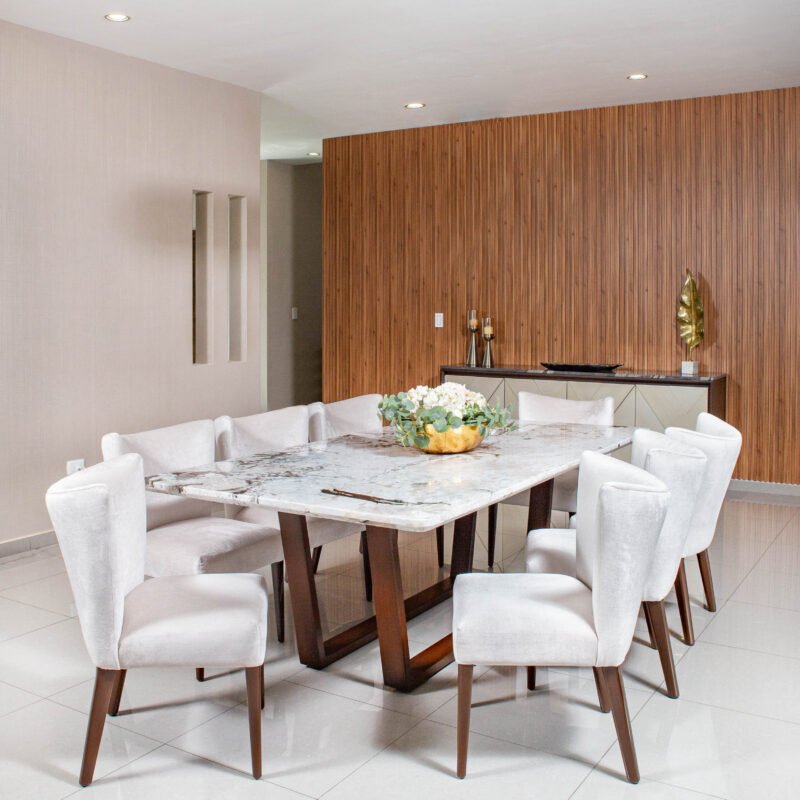 Mesa de Comedor - Modelo "Ankara" Bisel Invertido - Imagen 6